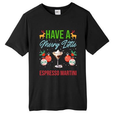 Have A Merry Little Espresso Martini Christmas Holiday Gift Tall Fusion ChromaSoft Performance T-Shirt