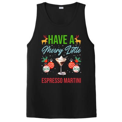 Have A Merry Little Espresso Martini Christmas Holiday Gift PosiCharge Competitor Tank