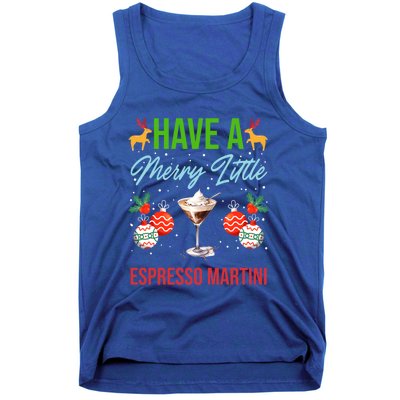 Have A Merry Little Espresso Martini Christmas Holiday Gift Tank Top