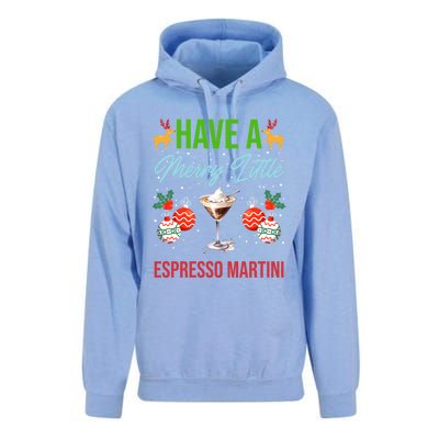 Have A Merry Little Espresso Martini Christmas Holiday Gift Unisex Surf Hoodie