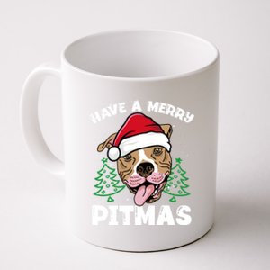 Have A Merry Pitmas Dog Owner Pitbull Dog Christmas Day Meaningful Gift Coffee Mug