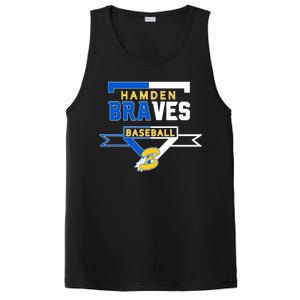 Hamden Braves Home Plate Baseball Fan PosiCharge Competitor Tank