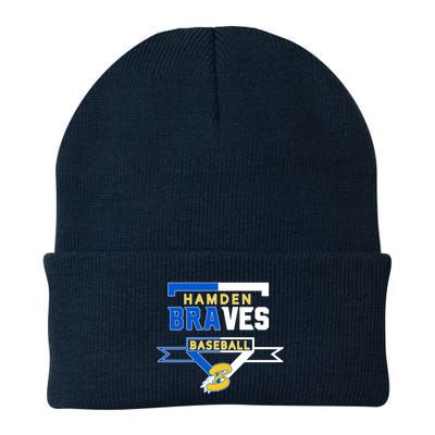 Hamden Braves Home Plate Baseball Fan Beanie