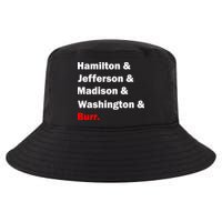 Hamilton & Jefferson & Madison & Washington & Burr. Cool Comfort Performance Bucket Hat