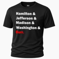 Hamilton & Jefferson & Madison & Washington & Burr. Cooling Performance Crew T-Shirt
