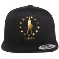 Hamilton An American Musical Golden Stars Flatbill Hat