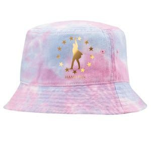 Hamilton An American Musical Golden Stars Tie-Dyed Bucket Hat