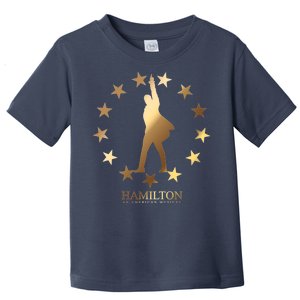 Hamilton An American Musical Golden Stars Toddler T-Shirt