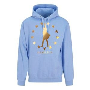 Hamilton An American Musical Golden Stars Unisex Surf Hoodie