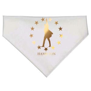 Hamilton An American Musical Golden Stars USA-Made Doggie Bandana