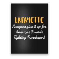 Hamilton Lafayette America's Favorite Frenchman Poster