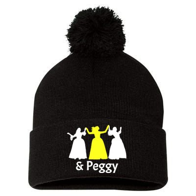 Hamilton Peggy Pom Pom 12in Knit Beanie