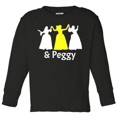 Hamilton Peggy Toddler Long Sleeve Shirt