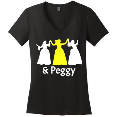 Hamilton Peggy Women's V-Neck T-Shirt