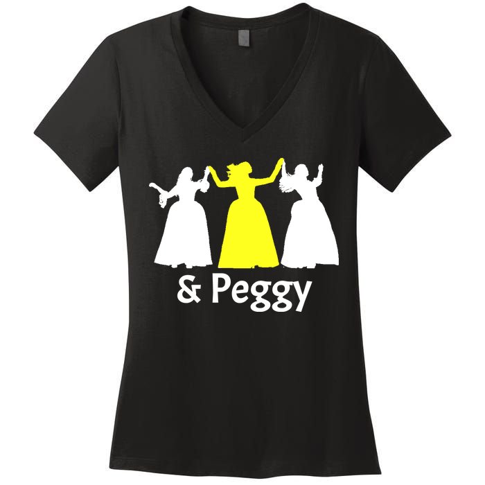 Hamilton Peggy Women's V-Neck T-Shirt