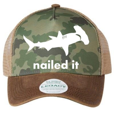 Hammerhead Nailed It Funny Legacy Tie Dye Trucker Hat