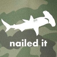 Hammerhead Nailed It Funny Legacy Tie Dye Trucker Hat