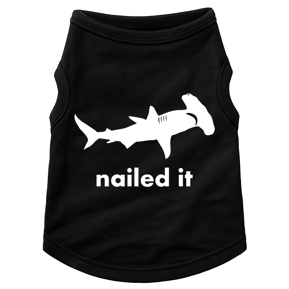 Hammerhead Nailed It Funny Doggie Tank