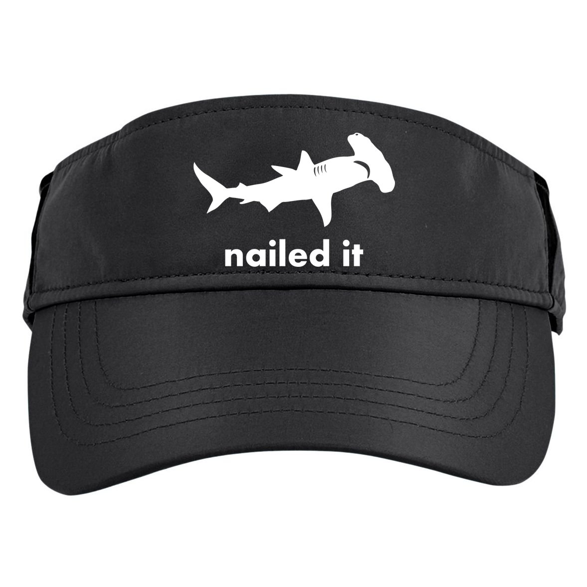 Hammerhead Nailed It Funny Adult Drive Performance Visor