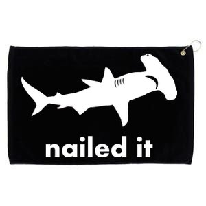 Hammerhead Nailed It Funny Grommeted Golf Towel