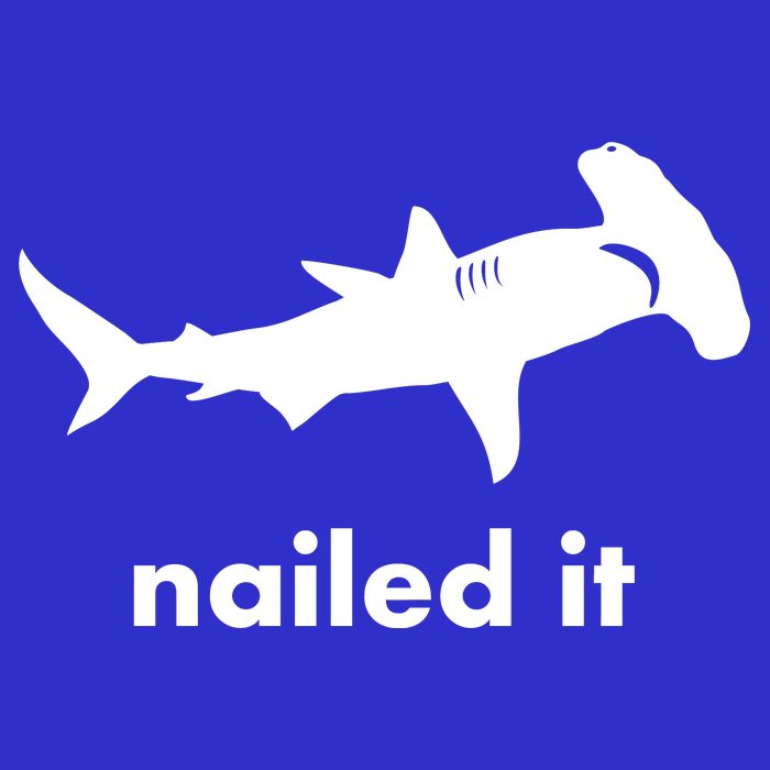 Hammerhead Nailed It Funny Apron