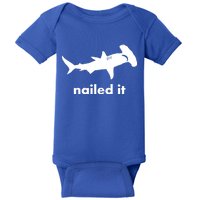 Hammerhead Nailed It Funny Baby Bodysuit