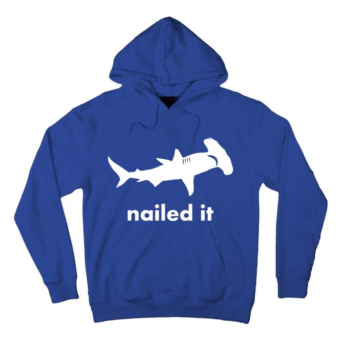 Hammerhead Nailed It Funny Tall Hoodie