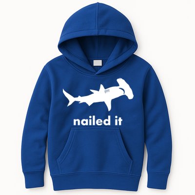 Hammerhead Nailed It Funny Kids Hoodie