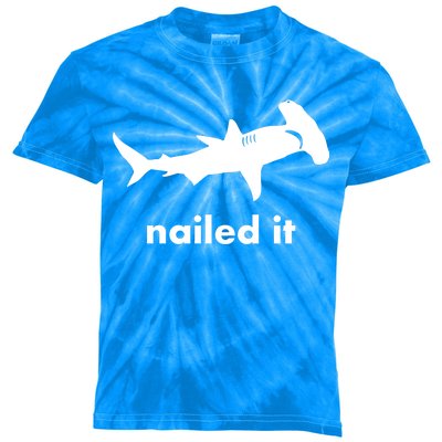 Hammerhead Nailed It Funny Kids Tie-Dye T-Shirt