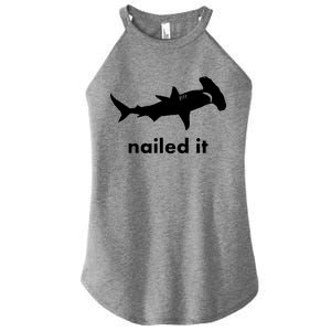 Hammerhead Nailed It Funny Women's Perfect Tri Rocker Tank