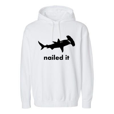 Hammerhead Nailed It Funny Garment-Dyed Fleece Hoodie