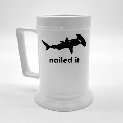 Hammerhead Nailed It Funny Beer Stein