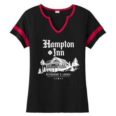 Hampton Inn Restaurant And Lounge Hotel Lodge Ladies Halftime Notch Neck Tee