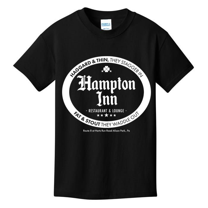 Hampton Inn Restaurant And Lounge Logo Kids T-Shirt