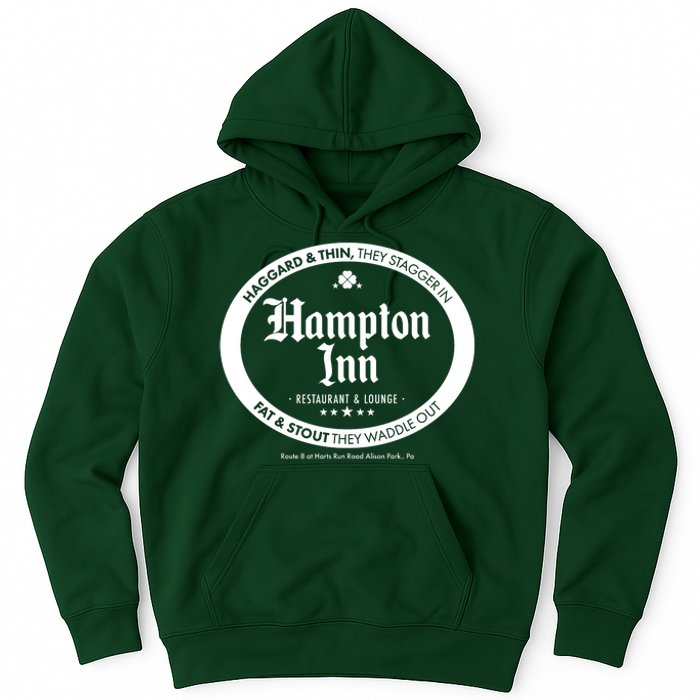 Hampton Inn Restaurant And Lounge Logo Hoodie