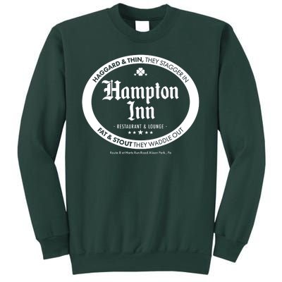 Hampton Inn Restaurant And Lounge Logo Sweatshirt