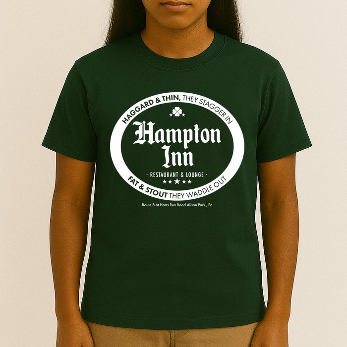 Hampton Inn Restaurant And Lounge Logo T-Shirt