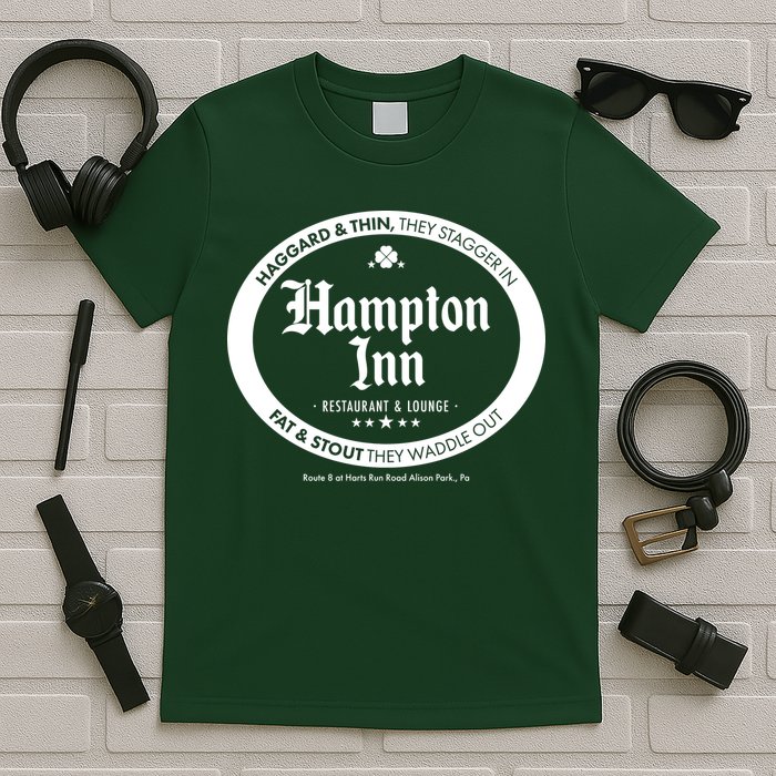 Hampton Inn Restaurant And Lounge Logo T-Shirt