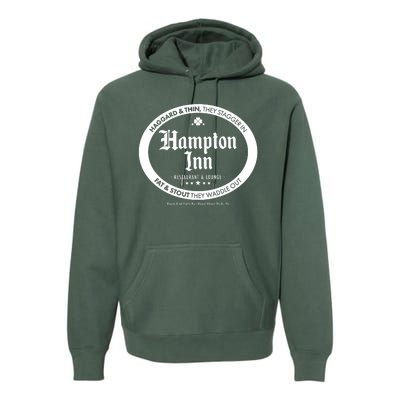 Hampton Inn Restaurant And Lounge Logo Premium Hoodie