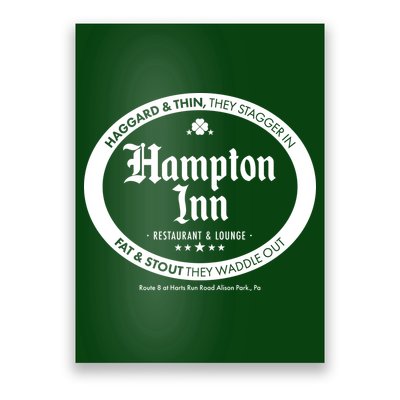 Hampton Inn Restaurant And Lounge Logo Poster
