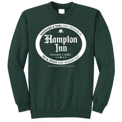 Hampton Inn Restaurant And Lounge Logo Tall Sweatshirt