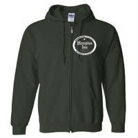 Hampton Inn Restaurant And Lounge Logo Full Zip Hoodie