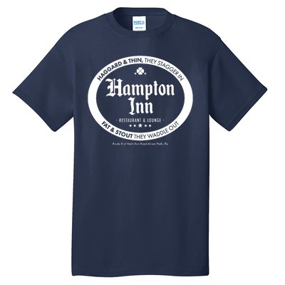 Hampton Inn Restaurant And Lounge Logo Tall T-Shirt