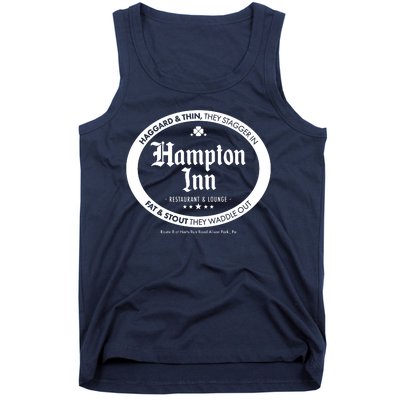 Hampton Inn Restaurant And Lounge Logo Tank Top