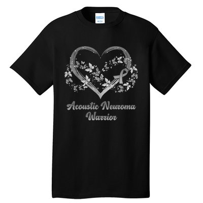 Heart Acoustic Neuroma Warrior Gifts Tall T-Shirt