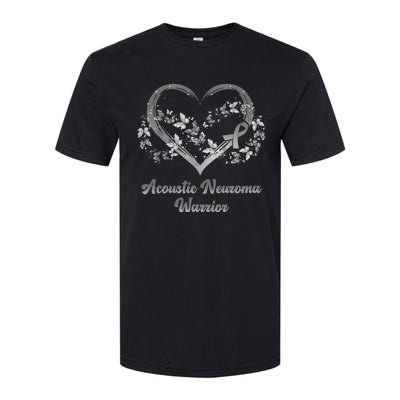 Heart Acoustic Neuroma Warrior Gifts Softstyle CVC T-Shirt