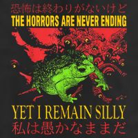 Horrors Are Never Ending Yet I Remain Silly Japanese Frog Hat