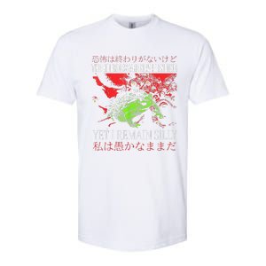 Horrors Are Never Ending Yet I Remain Silly Japanese Frog Softstyle CVC T-Shirt