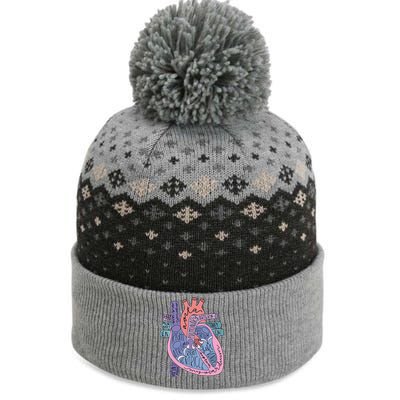 Heart Anatomy Nursing School Cardiologist Anatomical Heart The Baniff Cuffed Pom Beanie