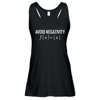 Humorous Avoid Negativity Math Equation Men Women Saying Pun Ladies Essential Flowy Tank